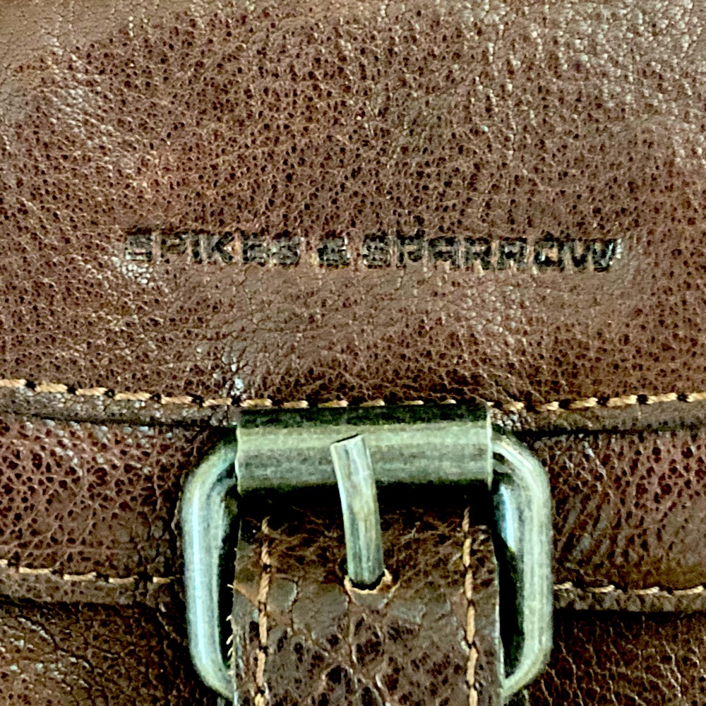 Spikes + Sparrow Leather Hip Bag